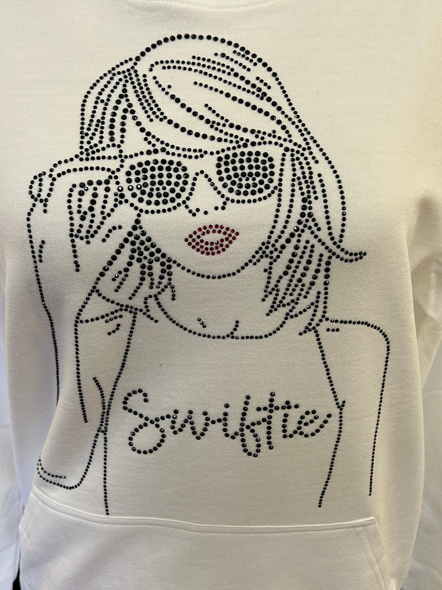 Taylor Swift Bling Rhinestone Hoodie, Swiftie