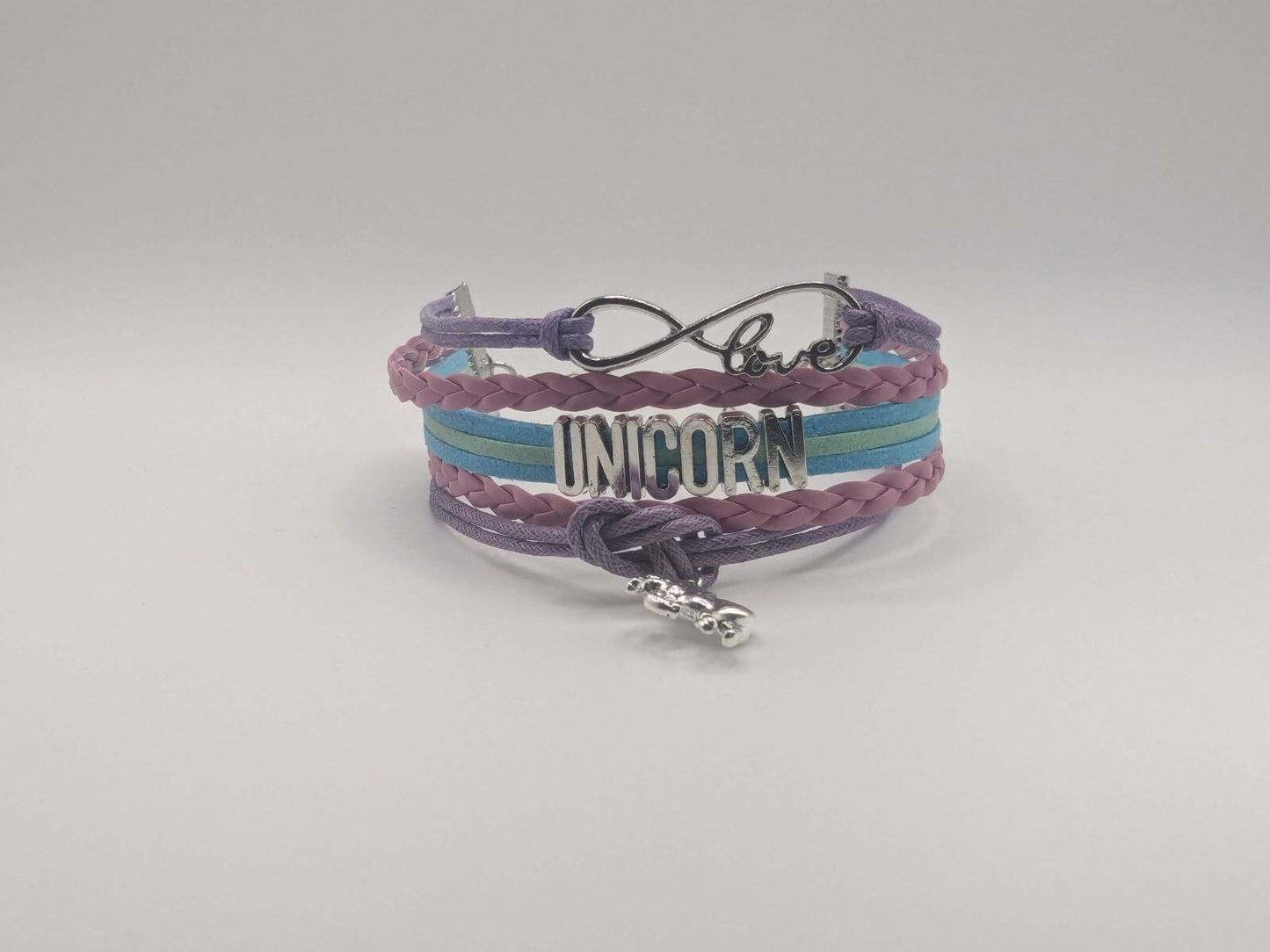 Rainbow Unicorn Bracelet, Cute Unicorn Jewelry